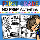 First Grade Memory Book End of the Year Review - Summer Pa