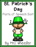 First Grade Language: St. Patrick's Day Parts of Speech Sort