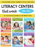 Literacy Centers for First Grade | Complete Bundle