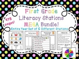 First Grade Literacy Centers MEGA Bundle Part 1