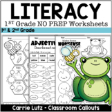 First Grade Literacy Worksheets 