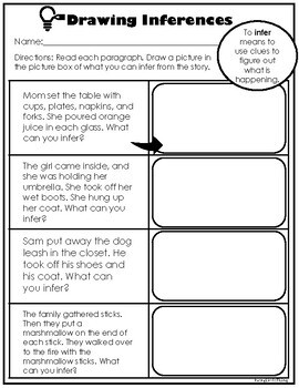 First Grade Making Inferences - Read and Infer Short Stories with ...