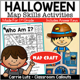 First Grade Map Skills and Create a Map Craft - Halloween Style