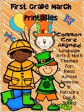 First Grade March Printables