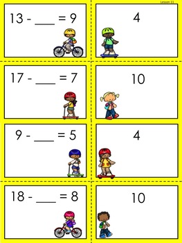 First Grade Math  and  Equal Sign and Finding Unknown Whole  Numbers