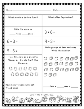 First Grade Math by Angelina Kelly | Teachers Pay Teachers