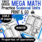 First Grade Math Activities | Properties of Operations Wor