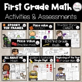 First Grade Math| Assessments & Activities |⭐️Growing Bund
