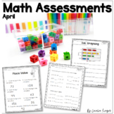 First Grade Math Assessments April