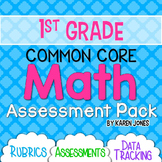First Grade Math Assessments {CCSS ALL STANDARDS}