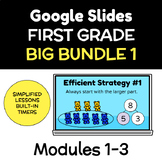 First Grade Math BIG BUNDLE - MODULES 1-3 Original Eureka Aligned