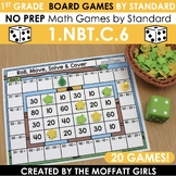First Grade Math Place Value Games NO PREP Centers + Small