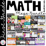 First Grade Math Worksheets Bundle