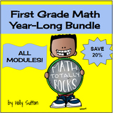 First Grade Math Bundle-ALL MODULES! (Compatible w/ NY Eur