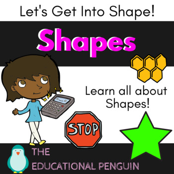 Preview of First Grade Math Center | 2D Shapes - Activity Pack