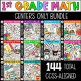 First Grade Math Centers BUNDLE | CCSS-Aligned