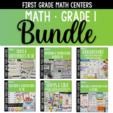 First Grade Math Centers BUNDLE - Modules 1-6