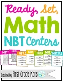 First Grade Math Centers - Numbers in Base Ten (NBT) Centers