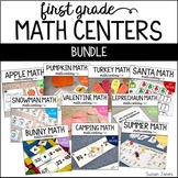 First Grade Math Centers for the Whole Year!