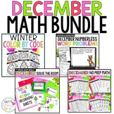 First Grade Math Christmas Favorites Bundle