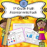 First Grade Math Common Core Test Pack