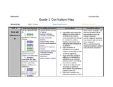 First Grade Math Curriculum Map Based on NJDOE Curriculum 