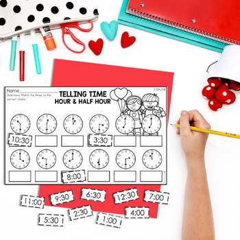 February Math Worksheets | First Grade by Laura Martin | TpT