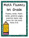 First Grade Math Fluency!