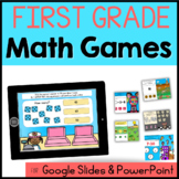 First Grade Math Games GROWING BUNDLE