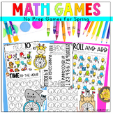 First Grade Math Games Spring Math Games Math Centers