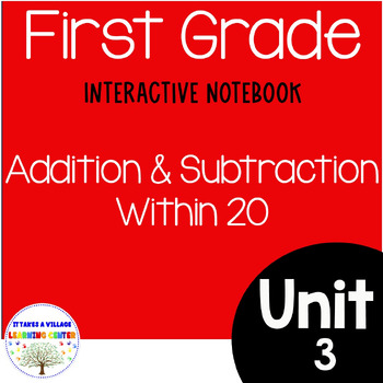 Preview of IM Grade 1 Math™ -  Interactive Notebook -Unit 3
