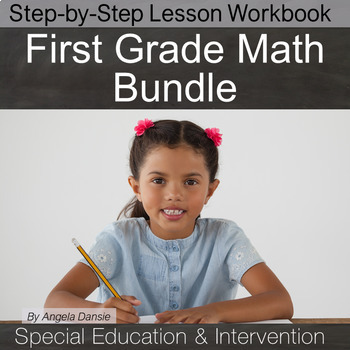 Preview of First Grade Math Intervention - Special Ed Math Curriculum - Tier 3 Small Group
