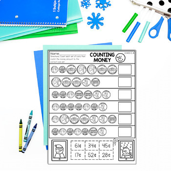 january math worksheets first grade by laura martin tpt