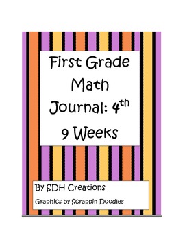 First Grade Math Journal: 4th 9 weeks (updated)