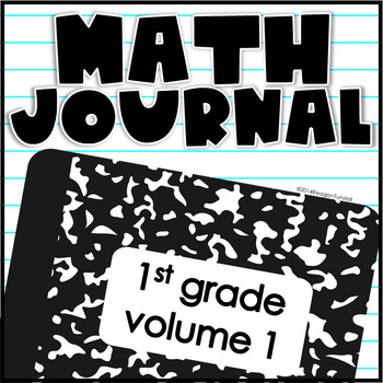 Preview of First Grade Math Journal Volume 1
