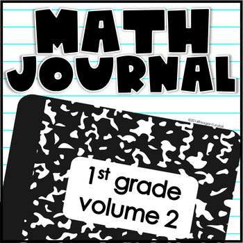 Preview of First Grade Math Journal Volume 2