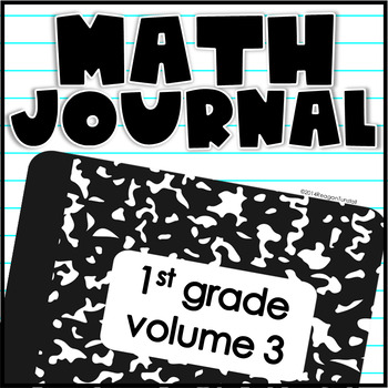 Preview of First Grade Math Journal Volume 3