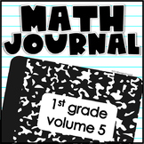 First Grade Math Journal Volume 5