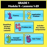 First Grade Math Module 4 ALL LESSONS SIMPLIFIED - Origina