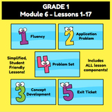 First Grade Math Module 6 Lesson Slides - Lessons 1-17 Ori