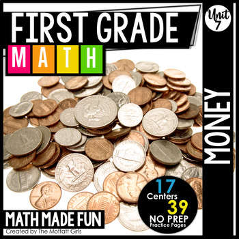 Preview of First Grade Math: Money