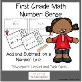 First Grade Math Number Sense: Add and Subtract on Number Line