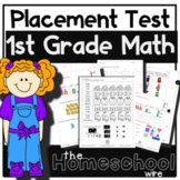 First Grade Math Placement for Homeschool Students: Level 
