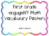 First Grade Math Posters for engage NY math (Eureka)