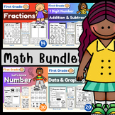 First Grade Math Practice Bundle Number,Addition Subtracti