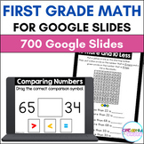 First Grade Math Practice (Google Slides)