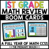 First Grade Math Review Boom Cards | Digital Centers Activ