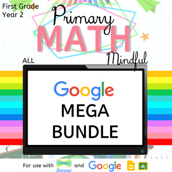 Preview of First Grade Math Slides: MEGA BUNDLE V1