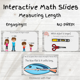 First Grade  Math Slides - Measuring Length/Non-standard M