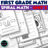 First Grade Math Spiral Curriculum Worksheets - UNIT 2